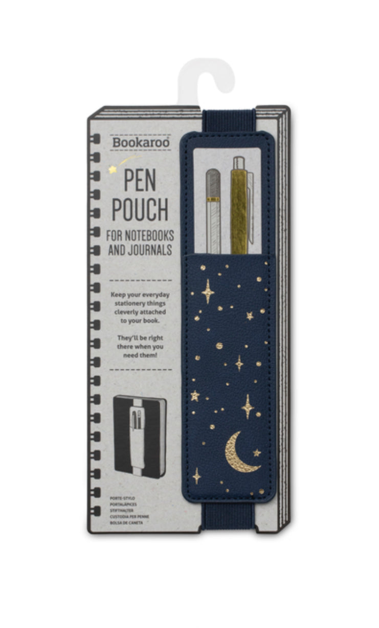 Bookaroo Moon & Stars Pen Pouch