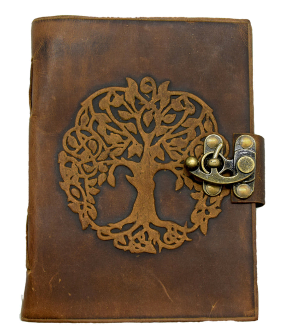 Soft Leather Tree of Life Journal